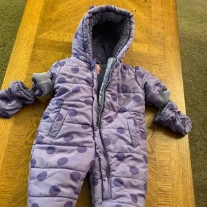Baby snowsuit